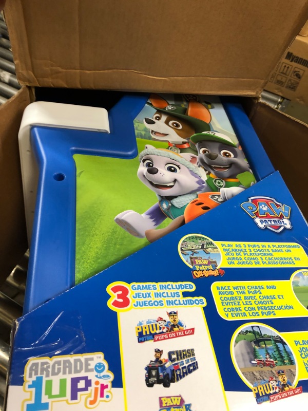 Photo 2 of Arcade1Up Jr. PAW Patrol Arcade Machine - Electronic Games;