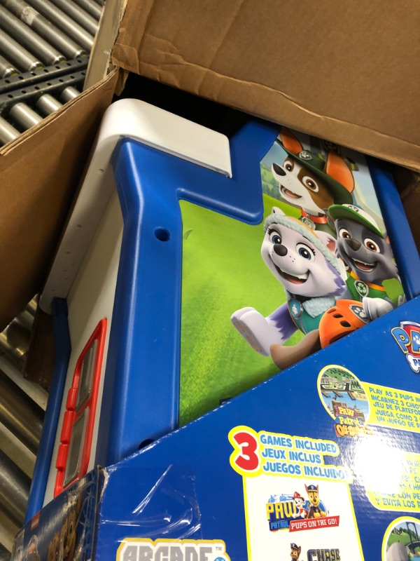 Photo 3 of Arcade1Up Jr. PAW Patrol Arcade Machine - Electronic Games;