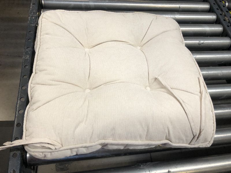 Photo 2 of 18X18" BEIGE SEAT CUSHIONS 