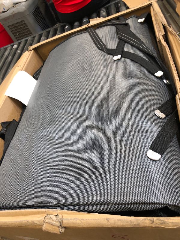 Photo 1 of WaterWarden Inground Pool Safety Cover 16' x 32', Rectangle, 15-Year Warranty, UL Classified to ASTM F1346, Triple Stitched for MAX Strength, Abrasion Resistant, Hardware Included, Grey Mesh Grey Mesh 16'x32'