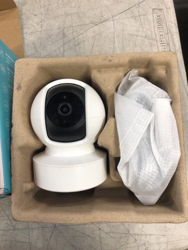 Photo 1 of Kasa Smart 2K Security Camera for Baby Monitor Pan Tilt, 4MP HD Indoor Camera with Motion Detection, Two-Way Audio, Night Vision, Cloud & SD Card Storage, Works with Alexa & Google Home (KC410S) Pan/Tilt Camera New 2K
