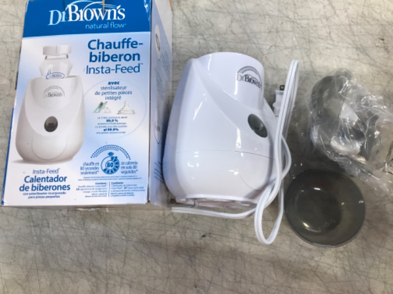 Photo 2 of Dr. Brown’s™ Insta-Feed™ Baby Bottle Warmer and Sterilizer, For Baby Bottles and Baby Food Jars Bottle Warmer & Sterilizer, Insta-Feed