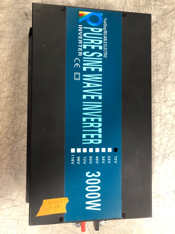 Photo 1 of WZRELB RBP300012 3000W 12V 110~120V Pure Sine Wave Solar Power Inverter DC to AC System