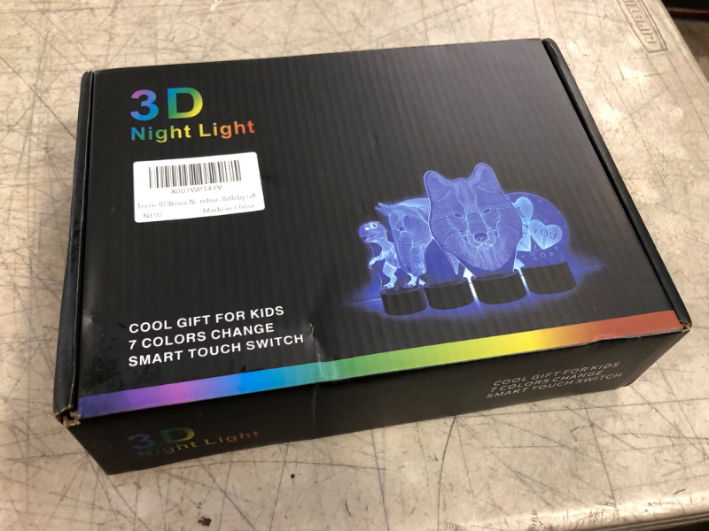 Photo 1 of 3d night light- basket ball 