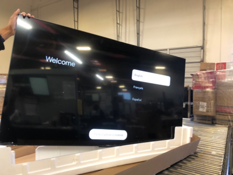 Photo 1 of TCL 65-Inch Q7 QLED 4K Smart TV with Google TV (65Q750G, 2023 Model) Dolby Vision, Dolby Atmos, HDR Ultra, 120Hz, Game Accelerator up to 240Hz, Voice Remote, Works with Alexa, Streaming UHD Television 65 inches