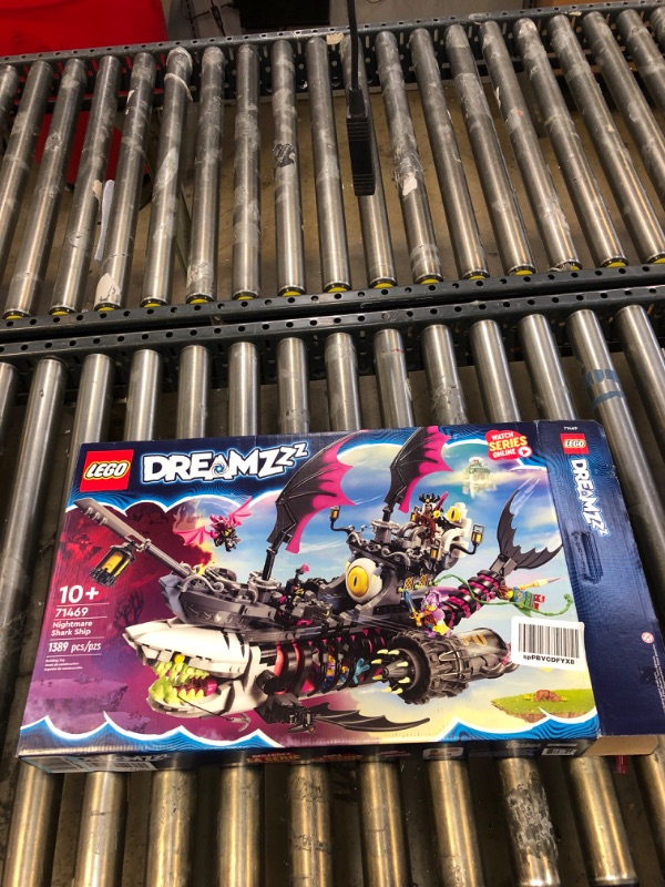 Photo 2 of LEGO DREAMZzz Nightmare Shark Ship 71469 Building Toy Set, Pirate Ship and Monster Vehicle Toy for Creative Play, Gift for Tweens and Kids Ages 10+ Standard Packaging