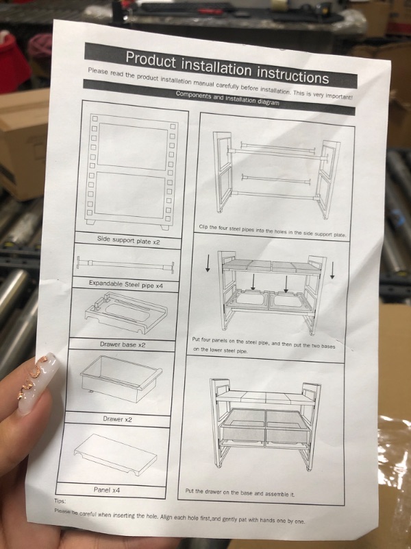 Photo 1 of under the sink organizer