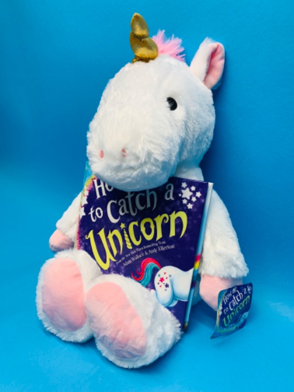 Photo 1 of 985024…how to catch a unicorn plush and book