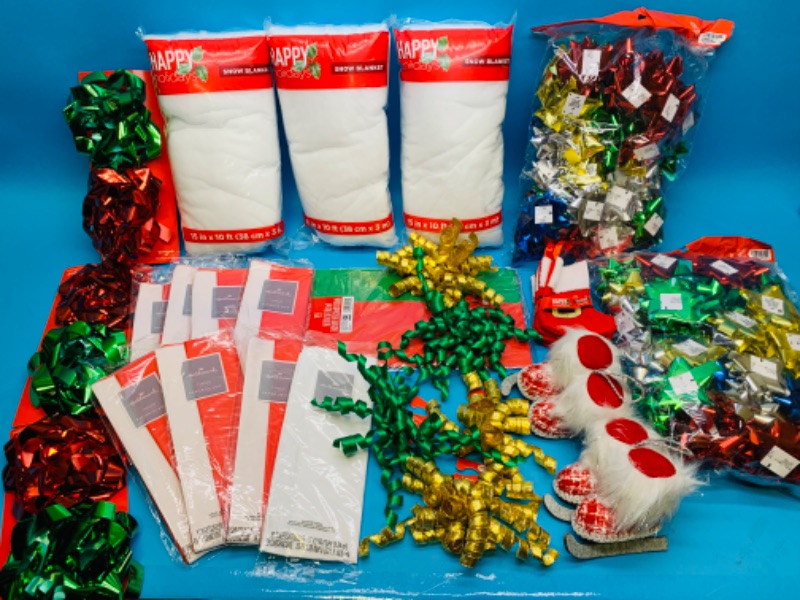 Photo 1 of 985073…snow blankets, gift bows, tissue paper, and more