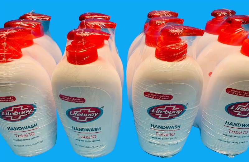Photo 1 of 985306… 12 bottles of Lifebuoy total 10 hand wash 8.45 oz each