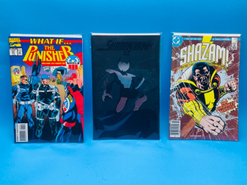 Photo 1 of 985493…  3 comics in plastic sleeves 