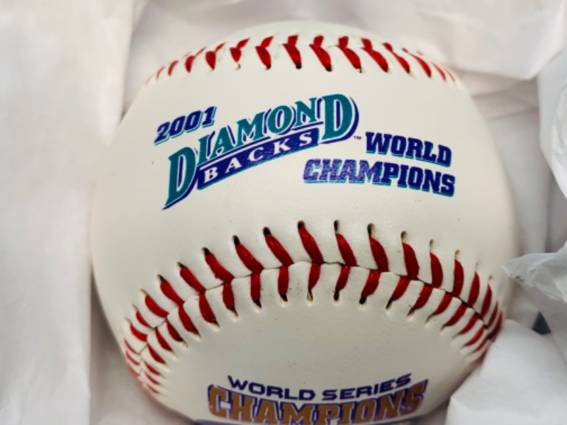 Photo 2 of 985624…Las Vegas 51’s and 2001 diamondbacks world champions baseballs 