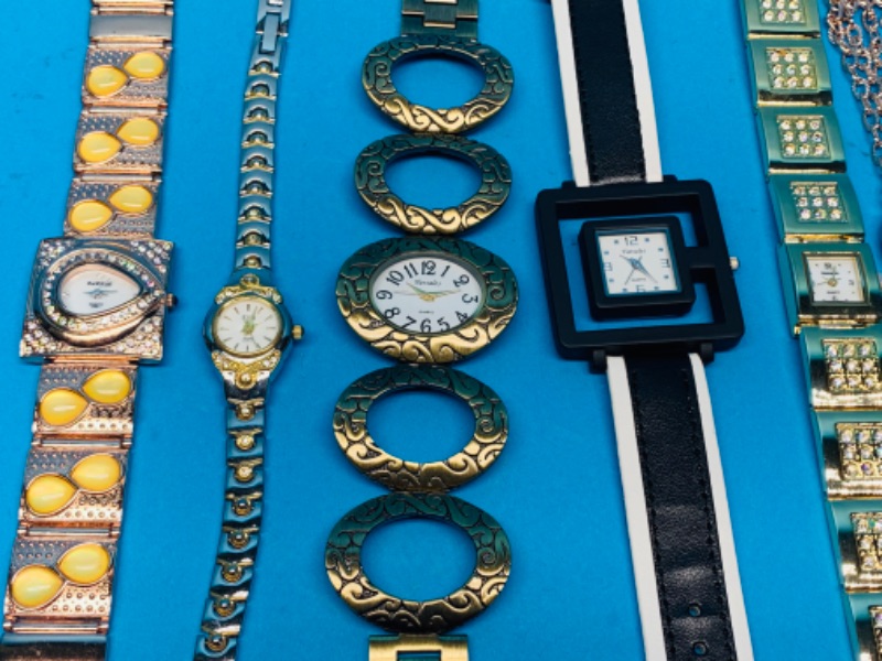 Photo 2 of 985655… 10 ladies fashion watches-need batteries replaced 