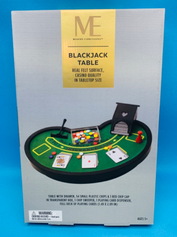 Photo 1 of 985687…blackjack table game 