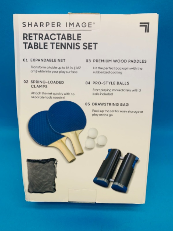 Photo 2 of 985702…sharper image retractable table tennis set