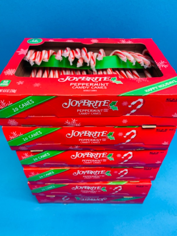 Photo 1 of 985713…120 peppermint candy canes 