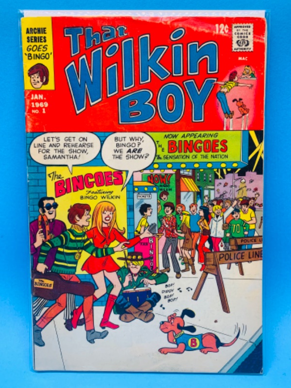 Photo 1 of 985750…vintage $.12 cent that Wilkins boy comic- shows some wear from age 