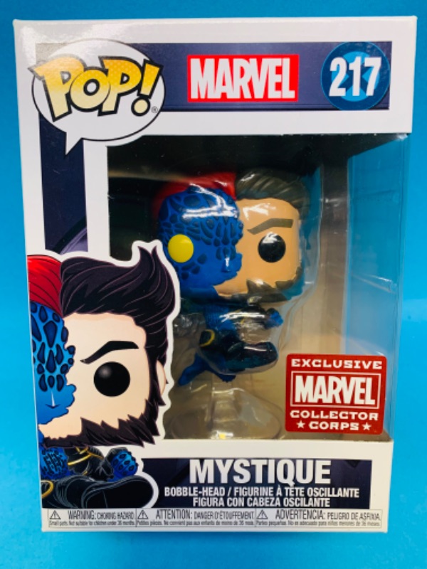 Photo 1 of 985758… Funko pop Marvel Mystique bobblehead figure 