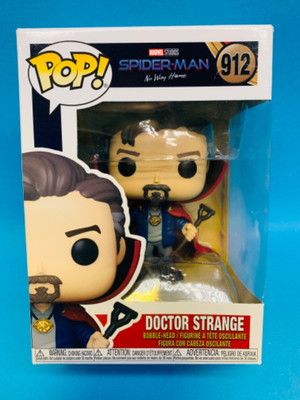 Photo 1 of 985760… Funko pop Spider-Man Doctor Strange bobble head figure 