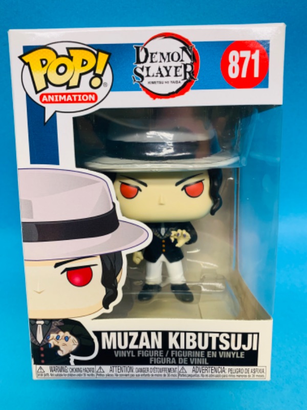 Photo 1 of 985763… Funko pop Muzan Kibutsuji vinyl figure 