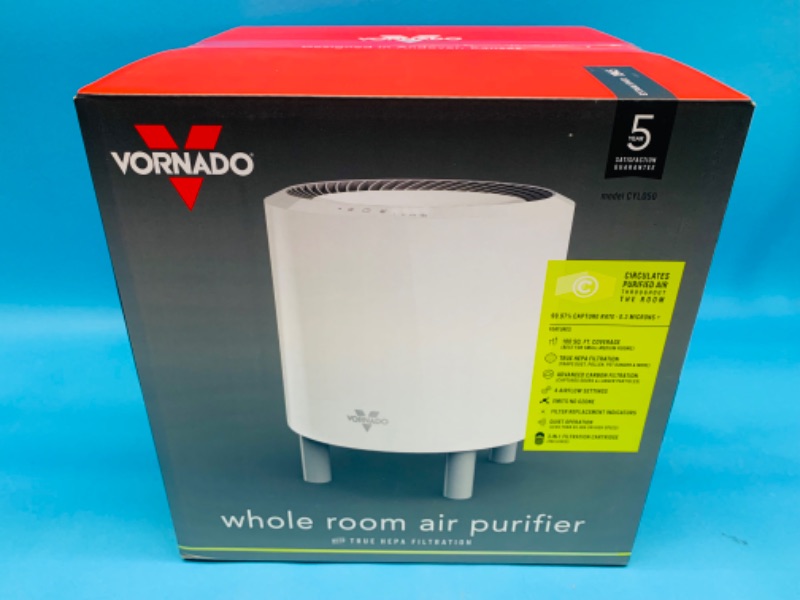 Photo 3 of 985796… Vernado whole room air purifier with hepa filter 