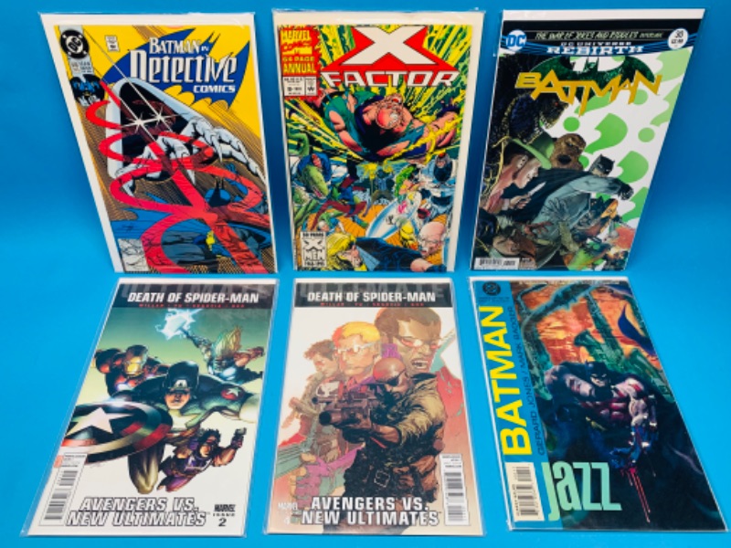 Photo 1 of 985813…6 comics in plastic sleeves 