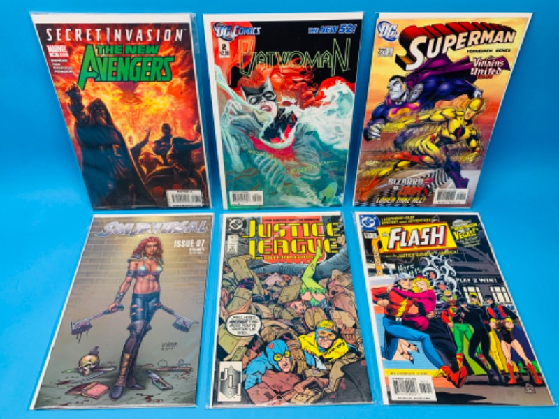 Photo 1 of 985820…6 comics in plastic sleeves 