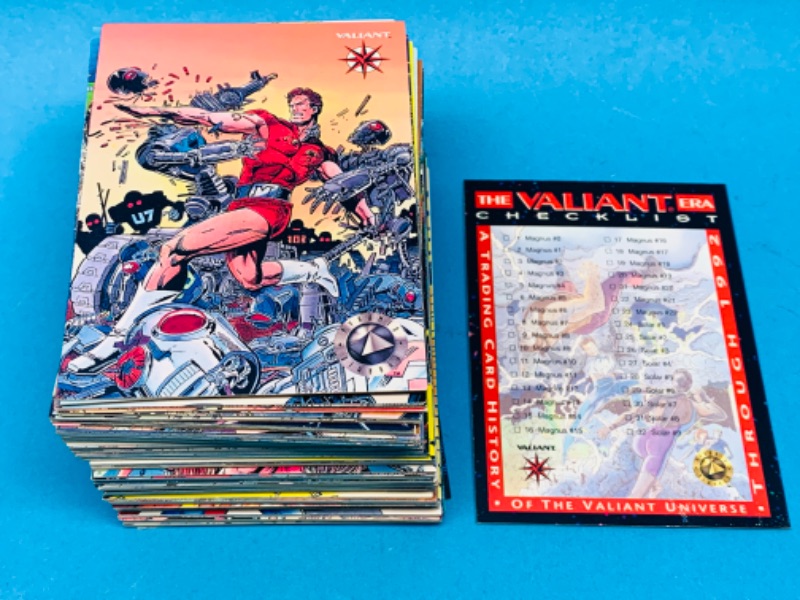 Photo 1 of 985850…1993 Valiant comic card set