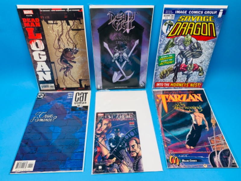 Photo 1 of 985986…6 comics in plastic sleeves 