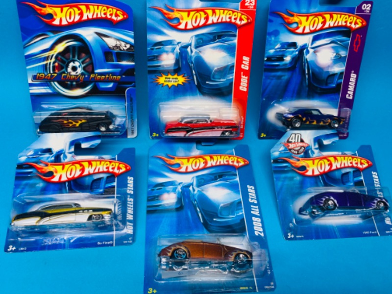 Photo 1 of 985992…6 hot wheels die cast old time cars