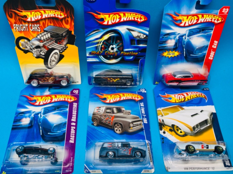 Photo 1 of 985993…6 hot wheels die cast old time cars