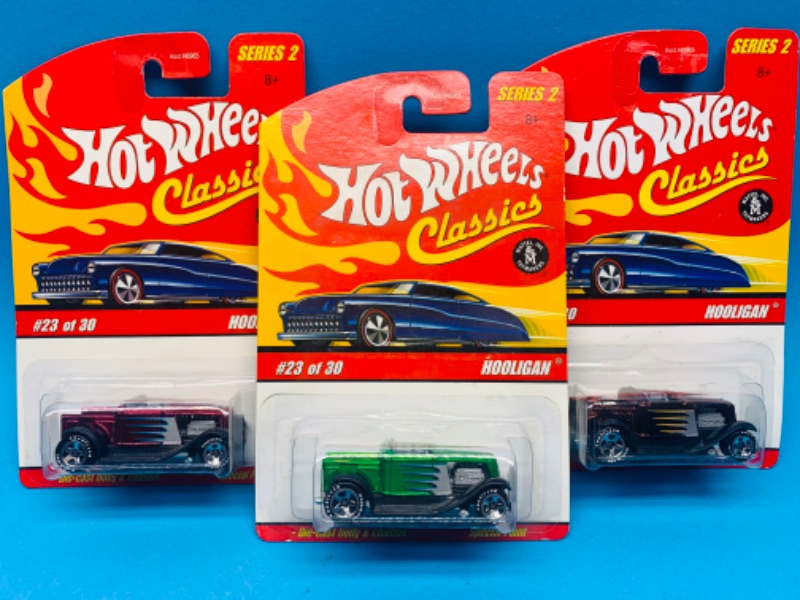 Photo 1 of 986086…3 hot wheels classics Hooligan cars with special paint 