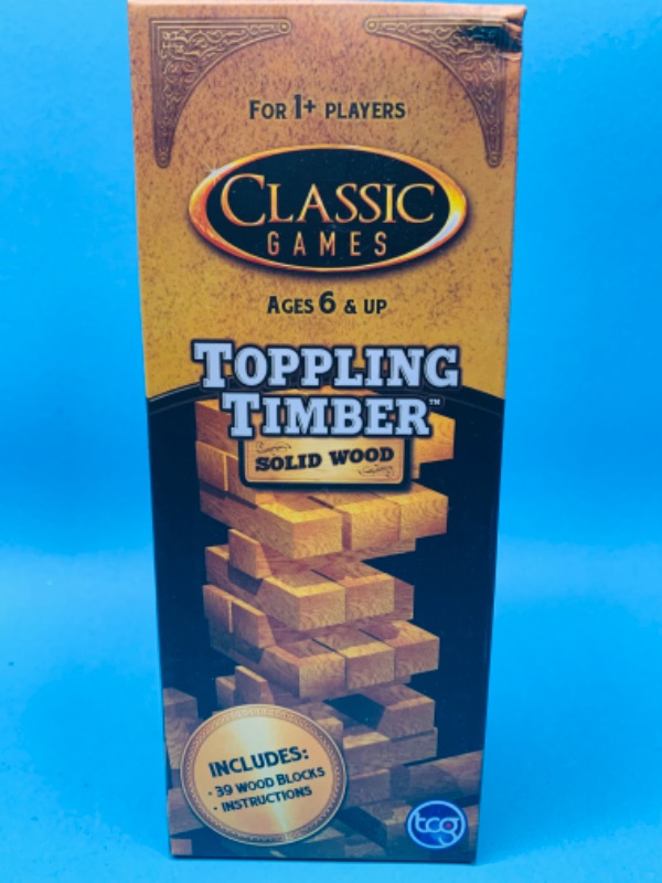 Photo 2 of 986172…solid wood toppling timber game 