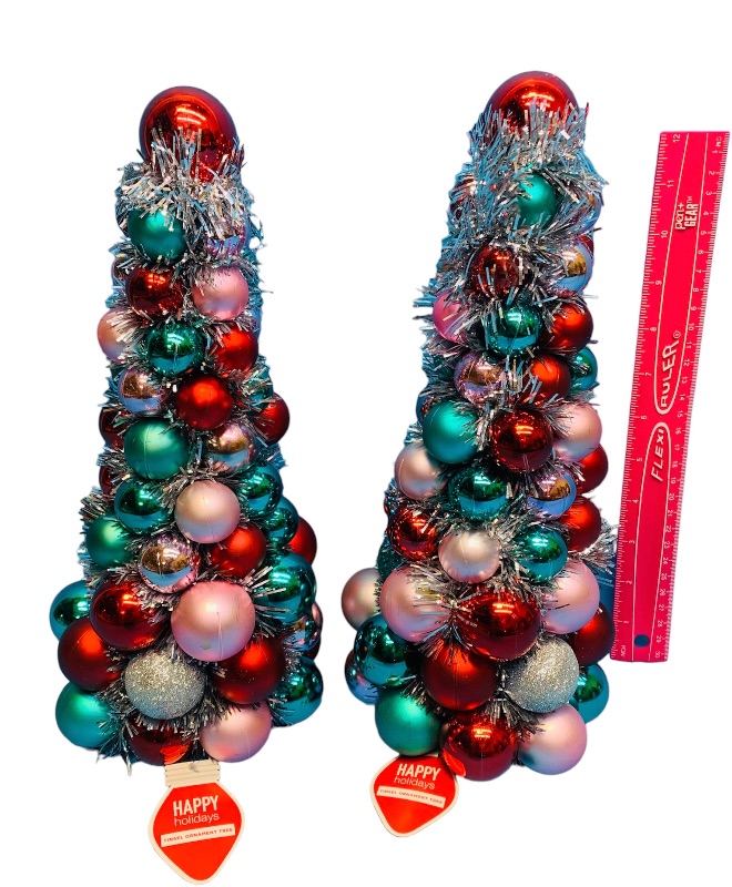 Photo 1 of 986174…2 holiday tabletop ornament trees 