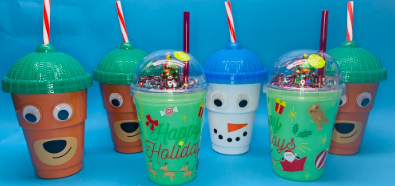 Photo 1 of 986191…6 holiday tumblers 