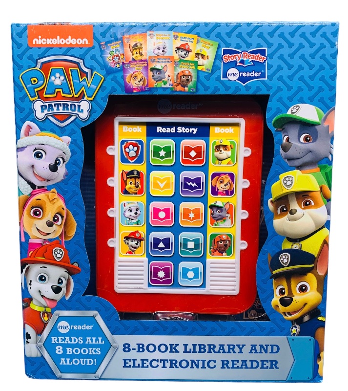 Photo 1 of 986202…paw patrol 8 book library electronic reader 