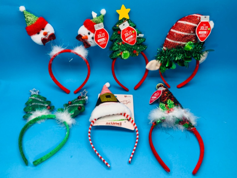 Photo 1 of 986245…6 holiday headbands-some light up