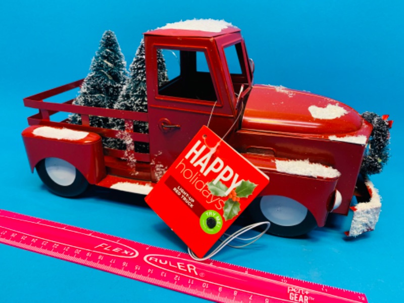 Photo 5 of 986254…large metal light up Christmas truck