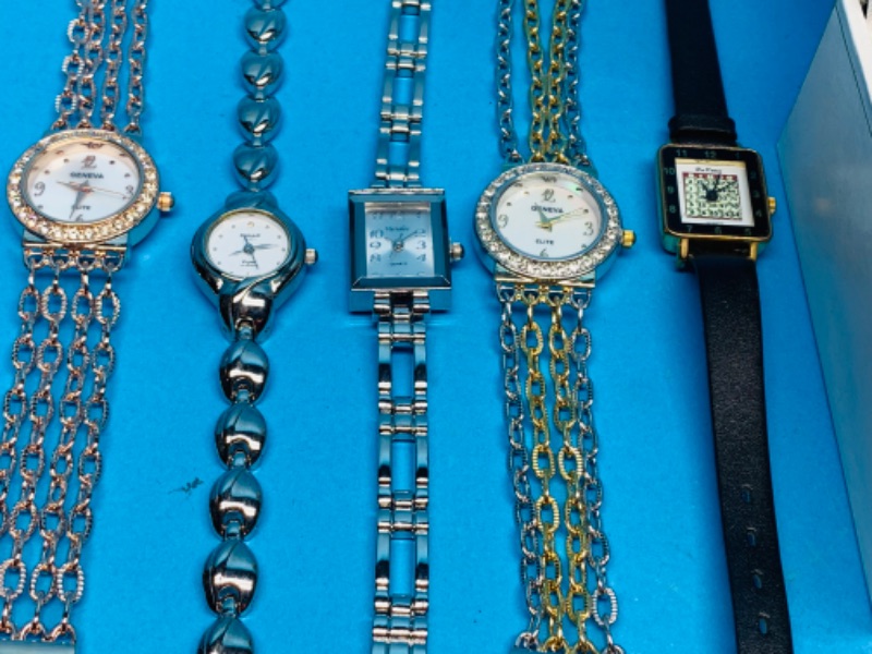 Photo 4 of 986346…8 ladies fashion watches- will need batteries 