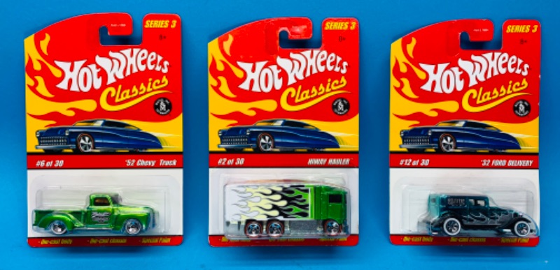 Photo 1 of 986354…3 hot wheels classics cars with special paint 