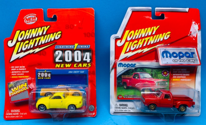 Photo 1 of 986355…2 Johnny lightning die cast trucks 