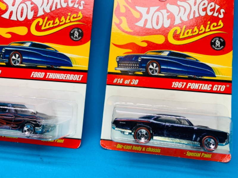 Photo 2 of 986358…3 hot wheels classics muscle cars with special paint -1 redline 