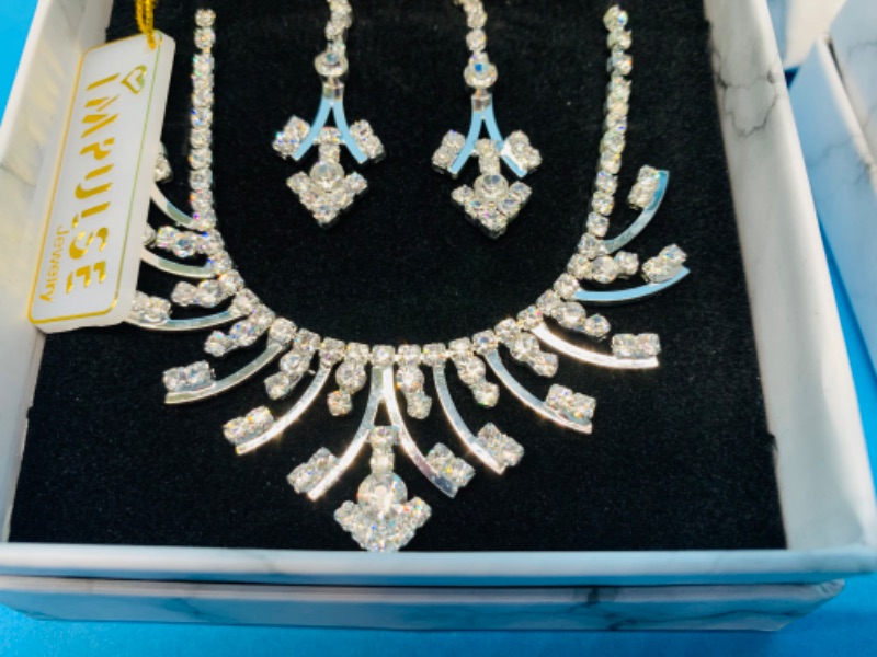 Photo 2 of 986463…fashion necklaces and pierced earrings sets in gift boxes -Impulse and Christina collection 