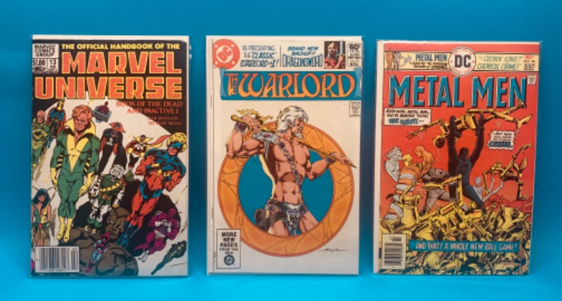 Photo 1 of 986475…3 vintage comics in plastic sleeves 