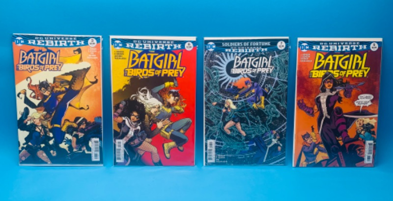 Photo 1 of 986496…4 bad girl birds of prey comics in plastic sleeves 