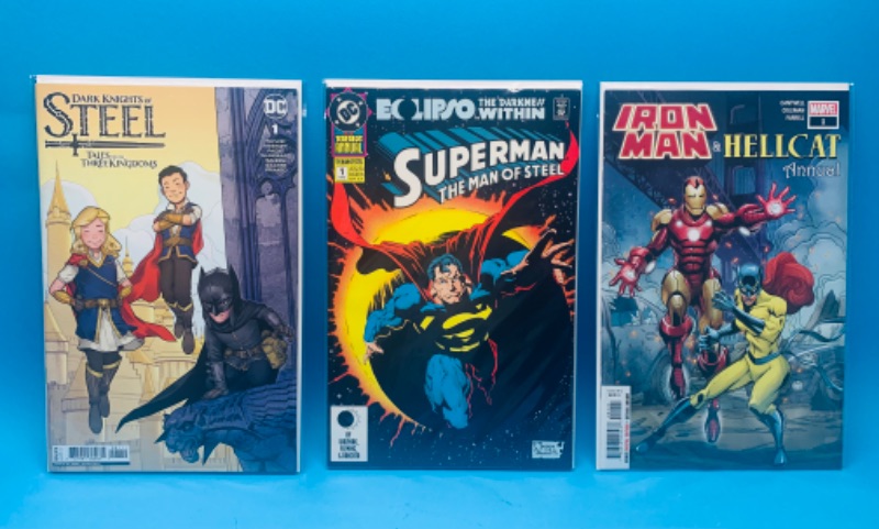 Photo 1 of 986511…3 comics all #1’s in plastic sleeves 