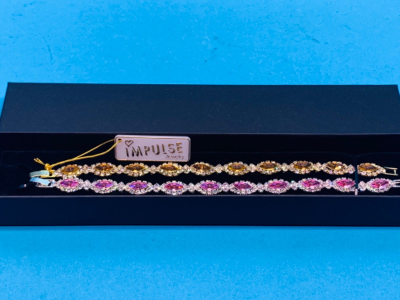 Photo 2 of 986740… 2 Impulse fashion bracelets in gift box