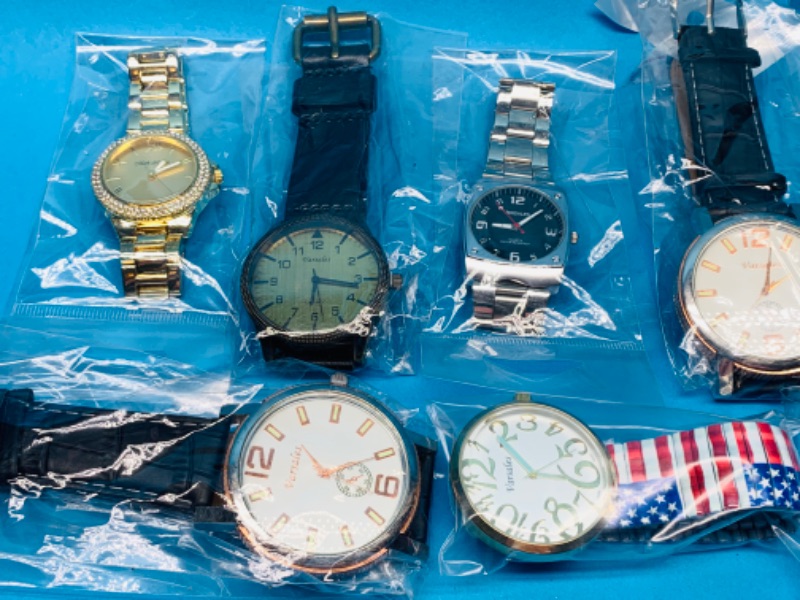 Photo 3 of 986752… 10 mens fashion watches-will need batteries replaced -in gift box