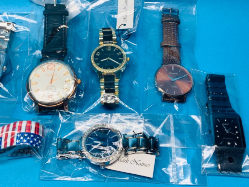 Photo 2 of 986752… 10 mens fashion watches-will need batteries replaced -in gift box