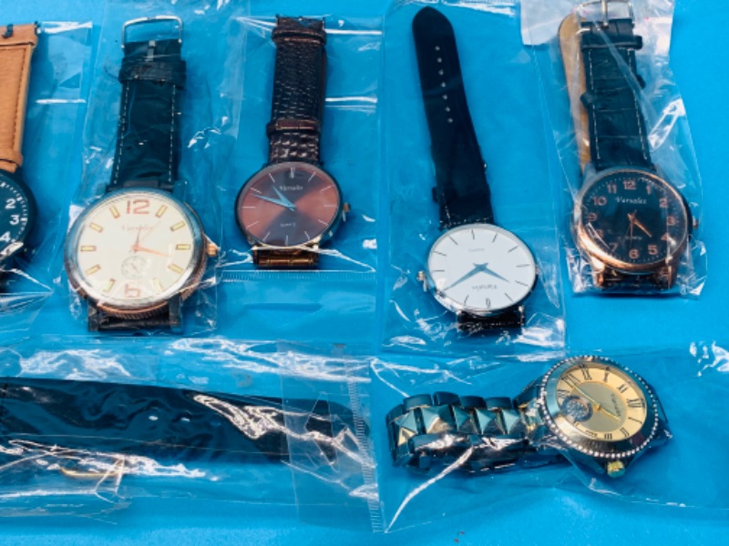 Photo 2 of 986753… 10 mens fashion watches-will need batteries replaced -in gift box